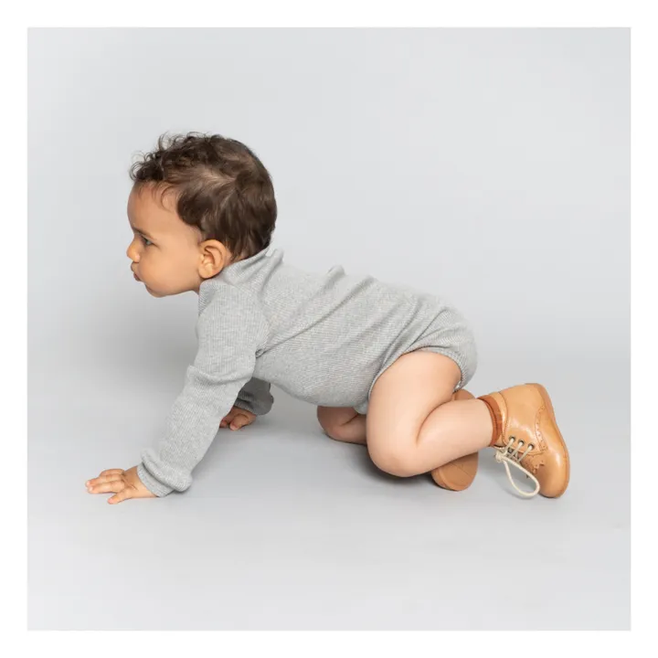 Minimalisma Body Bono Soie et Coton | Gris