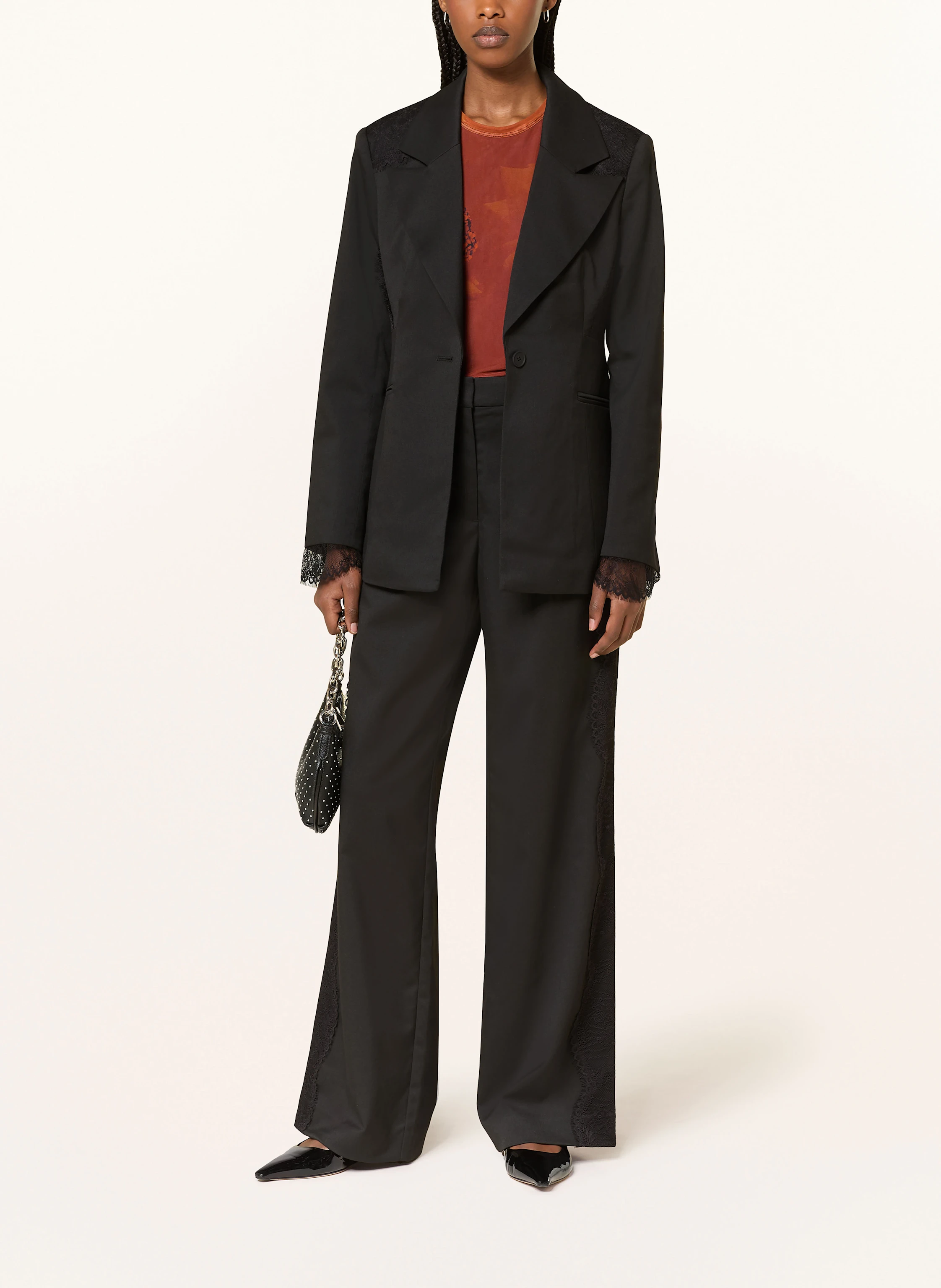 ALLSAINTS Blazer LACEY mit Spitze