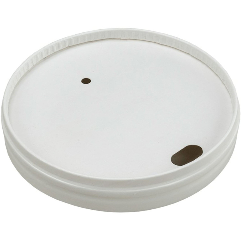 EJS Deckel zu Kaffeebecher Eco-Fit, Karton, 9 cm, weiss, 32 Stück