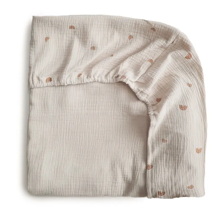 Mushie Drap-housse en coton