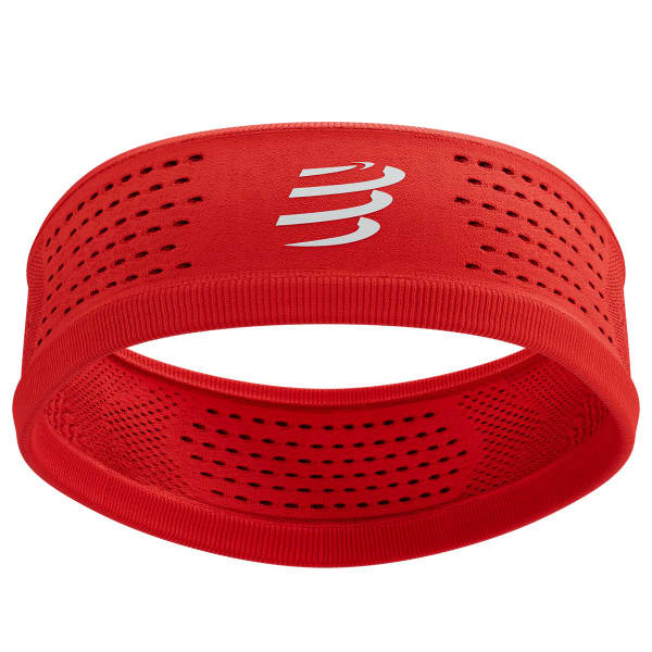 Bandeau running COMPRESSPORT THIN HEADBAND ON/OFF RED