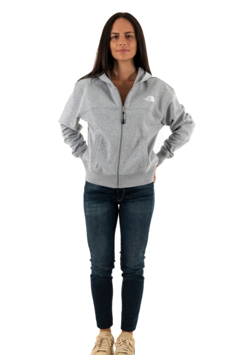 Sweat the north face 5 dyx1 light grey heather