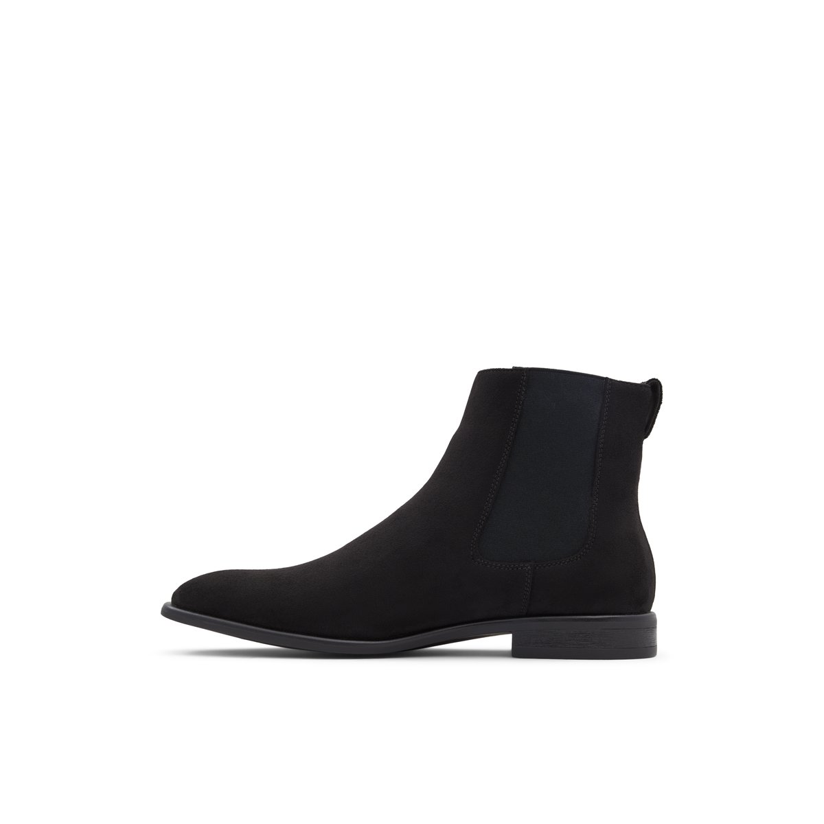 K STUDIO-Umored-Bottes chelsea - Talon plat - Noir/Noir