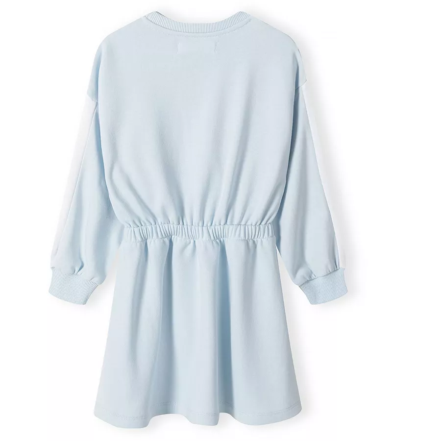 MINOTI Sweatkleid Blau Meliert