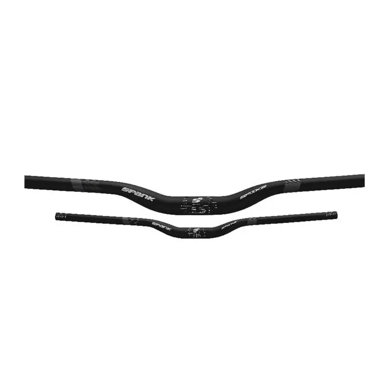 SPANK Cintre SPIKE 800 Race, rise 30mm, noir/gris LTD