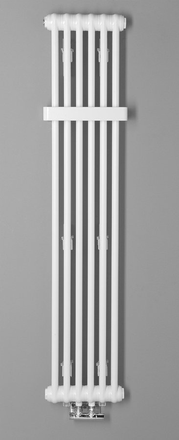 Sapho Fede handdoekhouder voor radiator mat wit 32cm