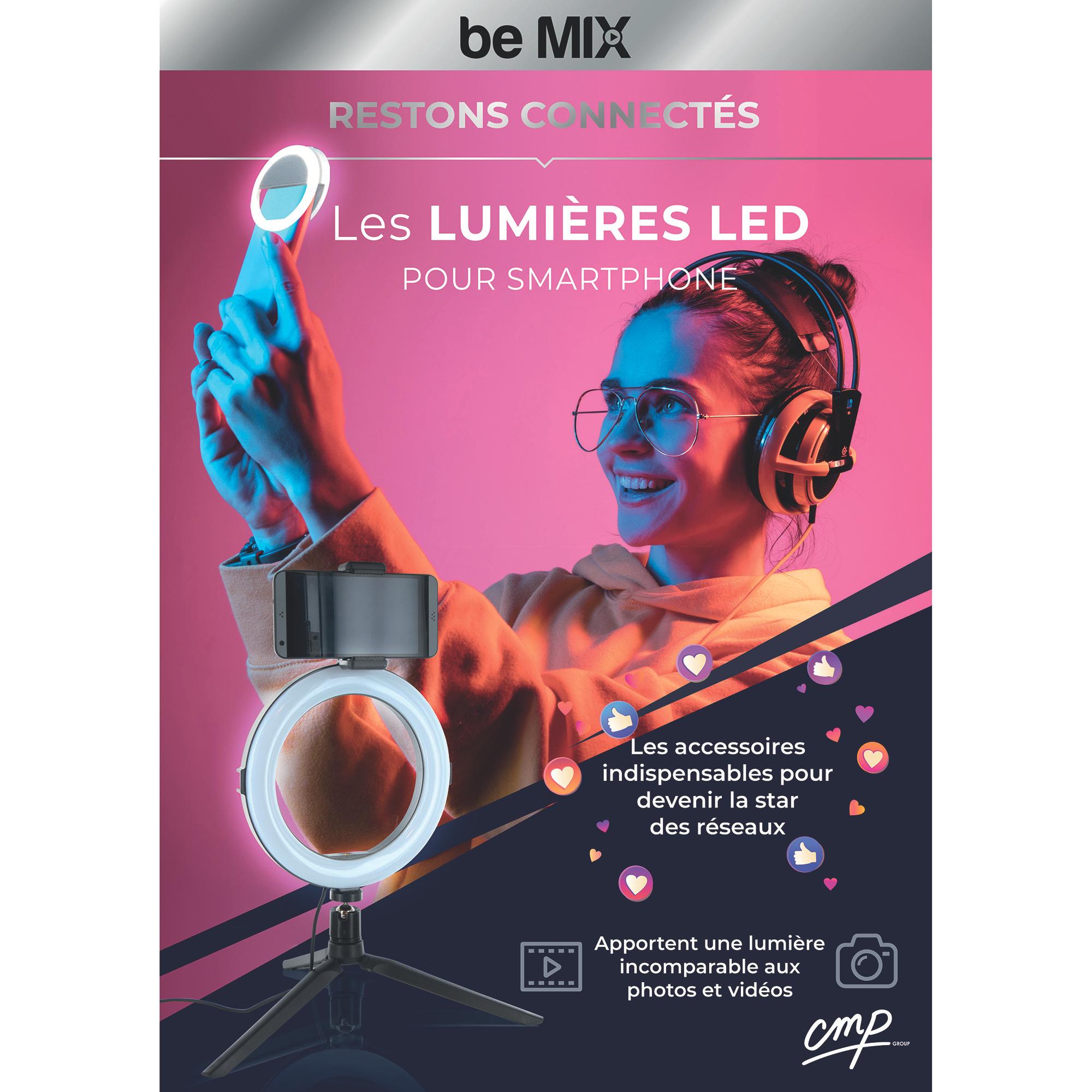 ANNEAU LED TREPIED POUR PHOTOS ET VIDEOS