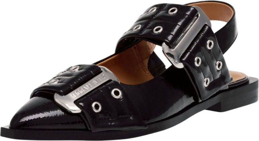 STEVE MADDEN Grand Ave slingbacks Zwart Synthetisch Slingback sandalen Dames