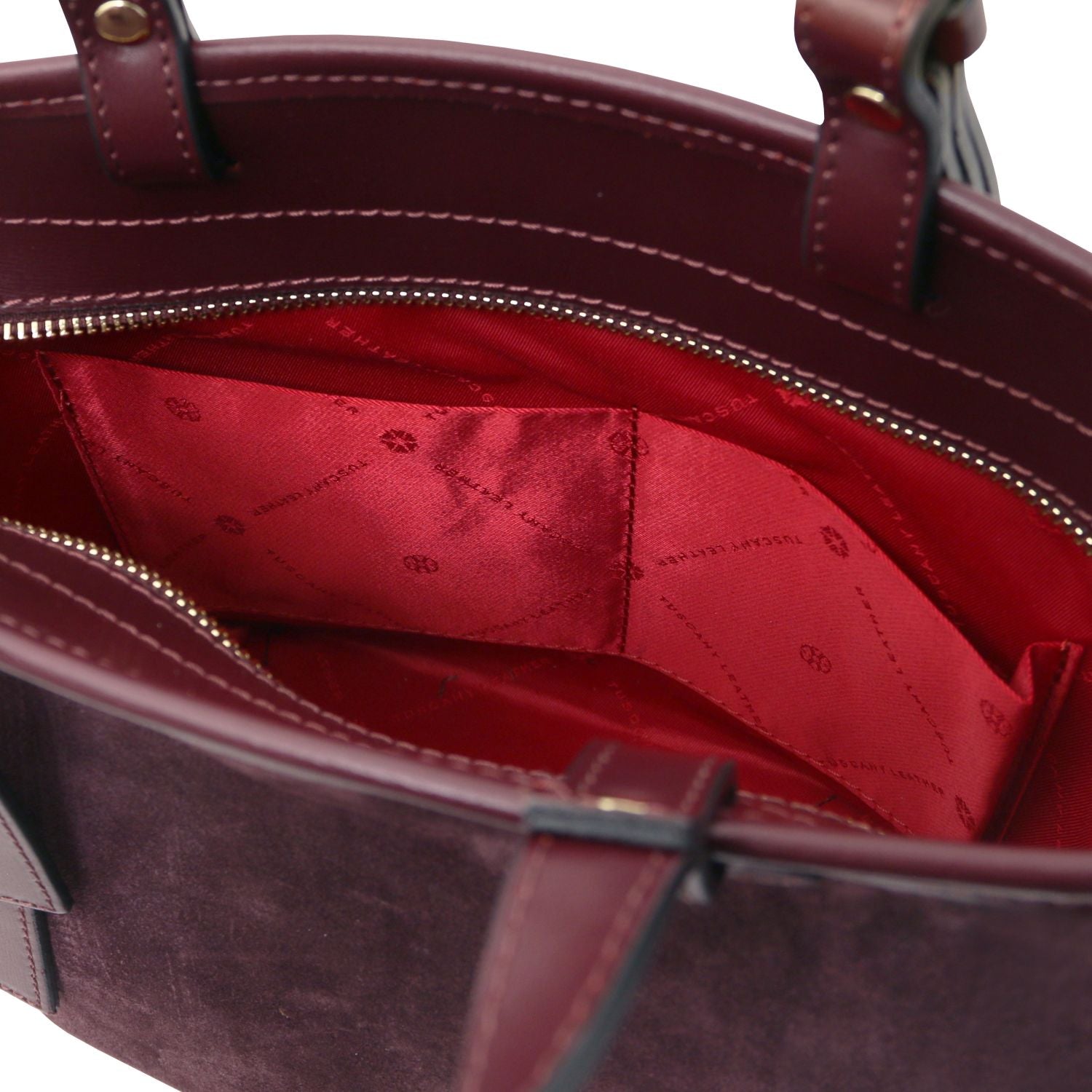 TL142261 – Glacette – Suede leren emmer tas