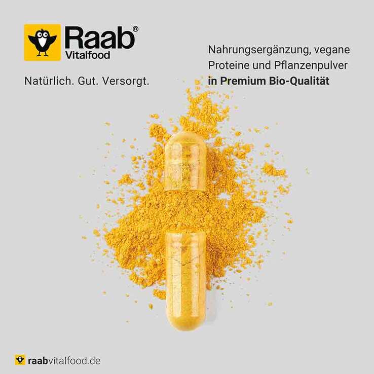 Raab Vitalfood Spermidin Bio Kapseln, 100 St