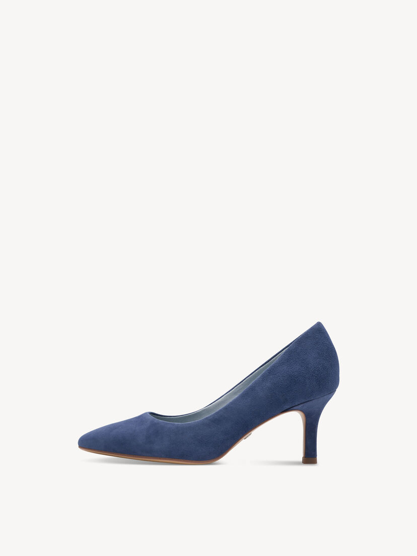 Leren Pumps - blauw
