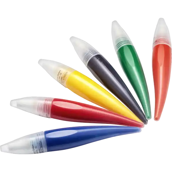 Pinselstifte Standard, 6er-Set