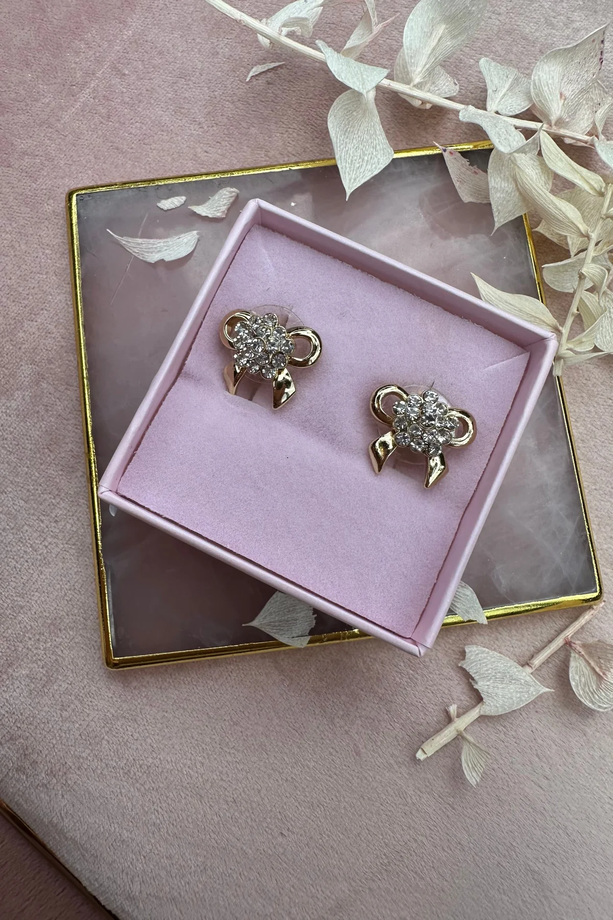 Mellow Moon Earrings 1 forgyldet