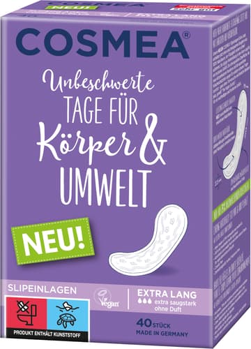 Cosmea Comfort Slipeinlage Extra Lang