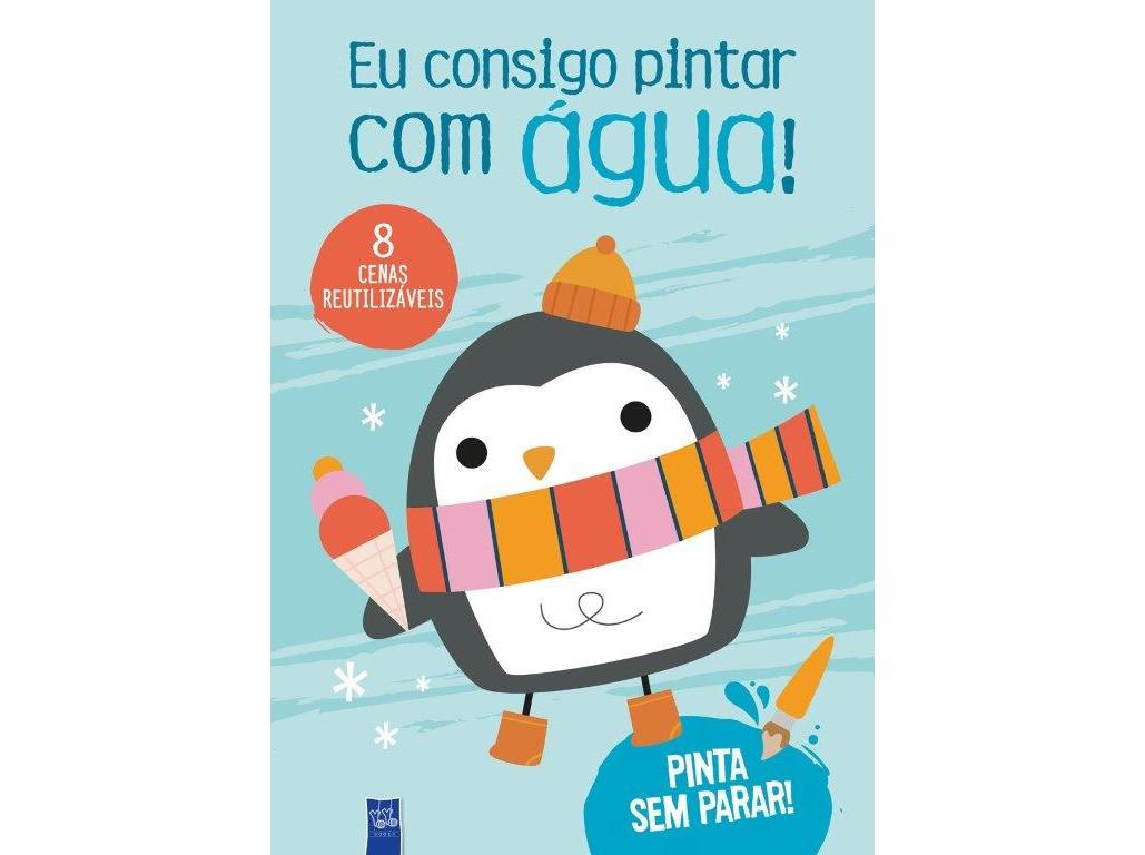 LIVRO CONSIGO PINTAR COM ÁGUA - PINGUIM