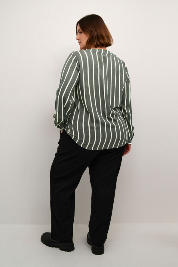 Kaffe Curve KCsida Blouse Garden topiary/turtledove str.