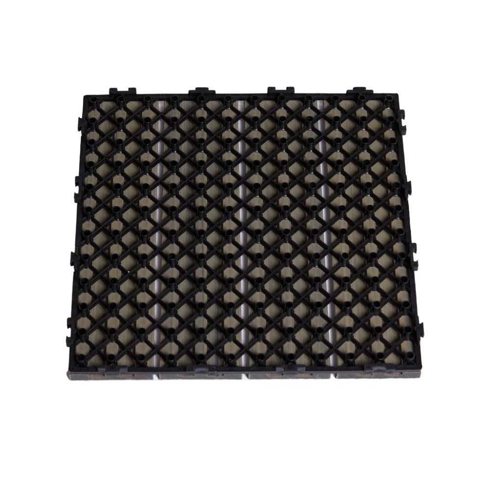 TERRASSEFLIS HORTUS KOMPOSITT 30X30CM LYSGRÅ 4-PAK