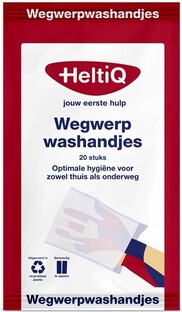 HeltiQ Wegwerpwashandjes 20ST