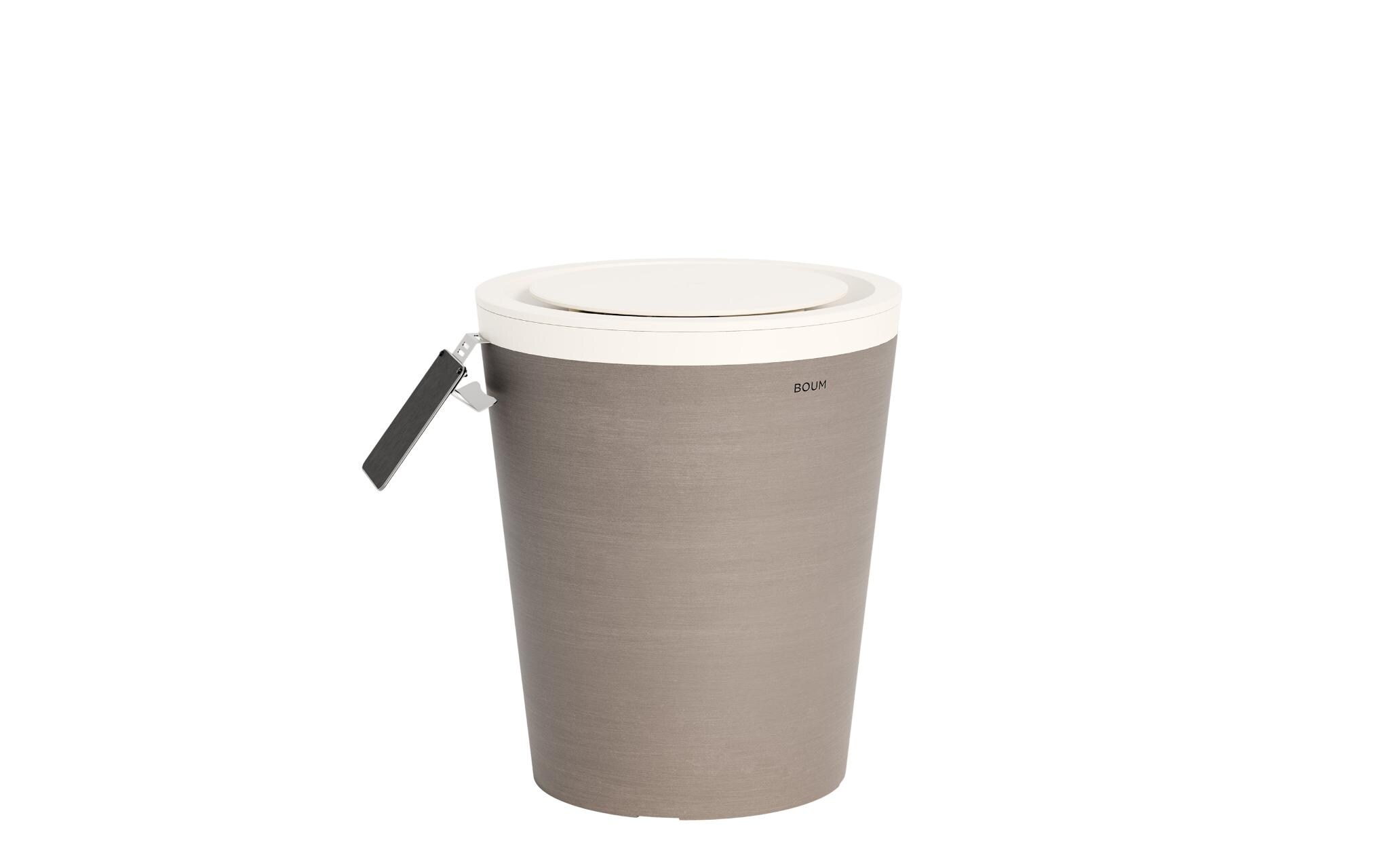 3 Steuerung und Wassertank Braun<br>35 l Wassertank mit solarbetriebener intelligenter Steuerung