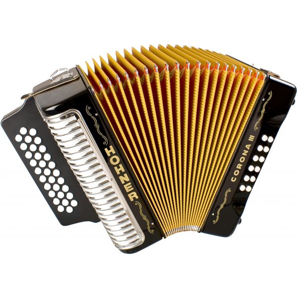 Hohner Concertina Corona III Black