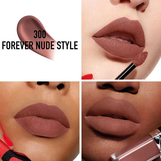 Dior Rouge Forever Liquid Lipstick, 300 Forever Nude Style