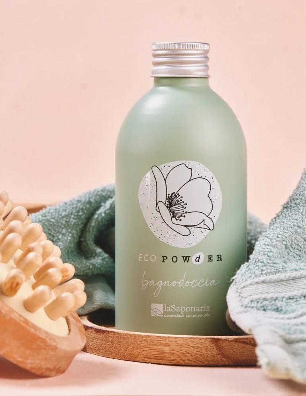 La Saponaria  EcoPowder Duschgel-Flasche