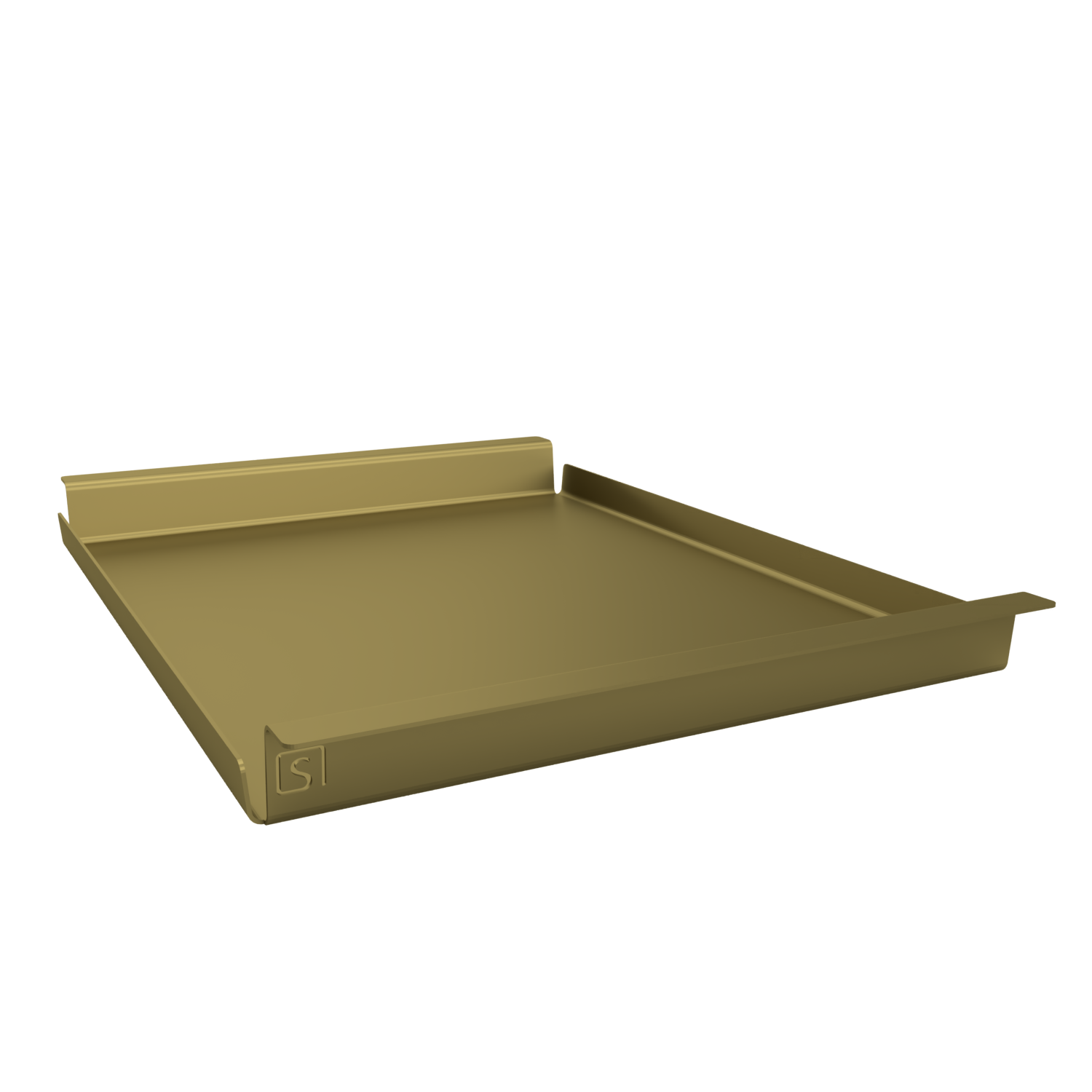 Dienblad Hocker Large Goud