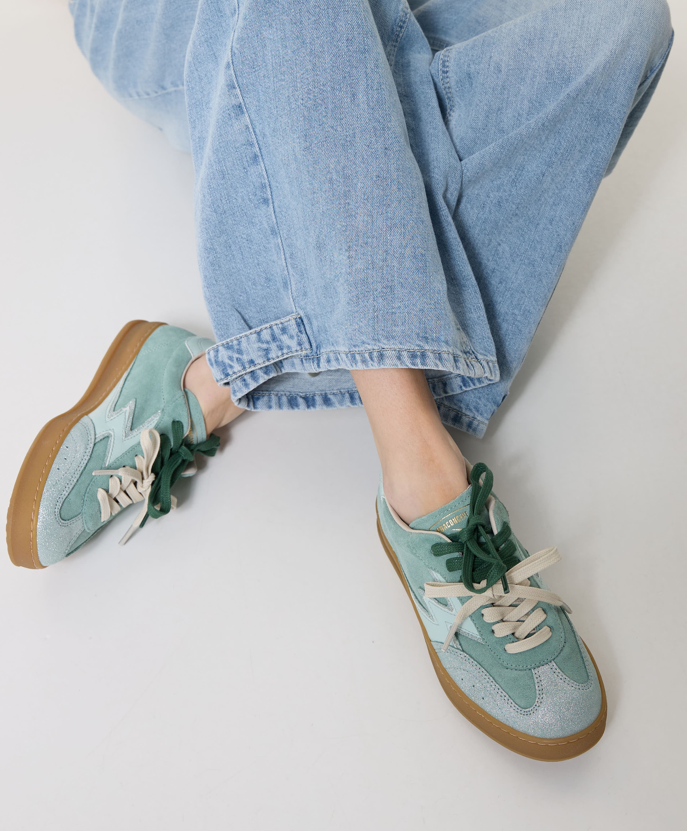 Moaconcept CLUB dames sneakers groen