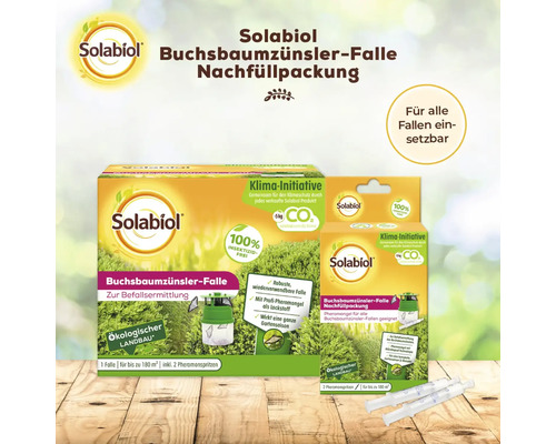Buxusmottenval Solabiol navulverpakking 2 stuks
