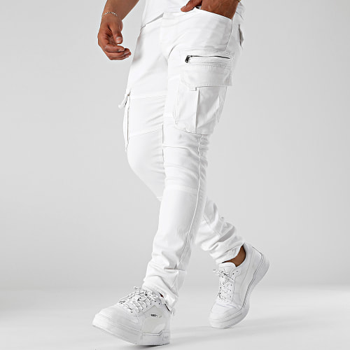 Pantalon Cargo 2070 Blanc