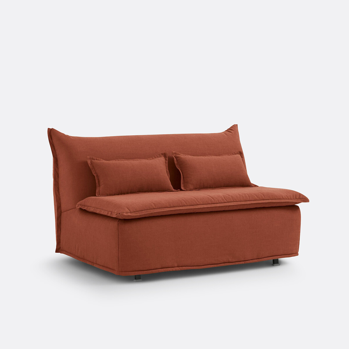 LA REDOUTE INTERIEURS<br>Sofá BZ em mistura de poliéster, espuma 10 cm, Olona