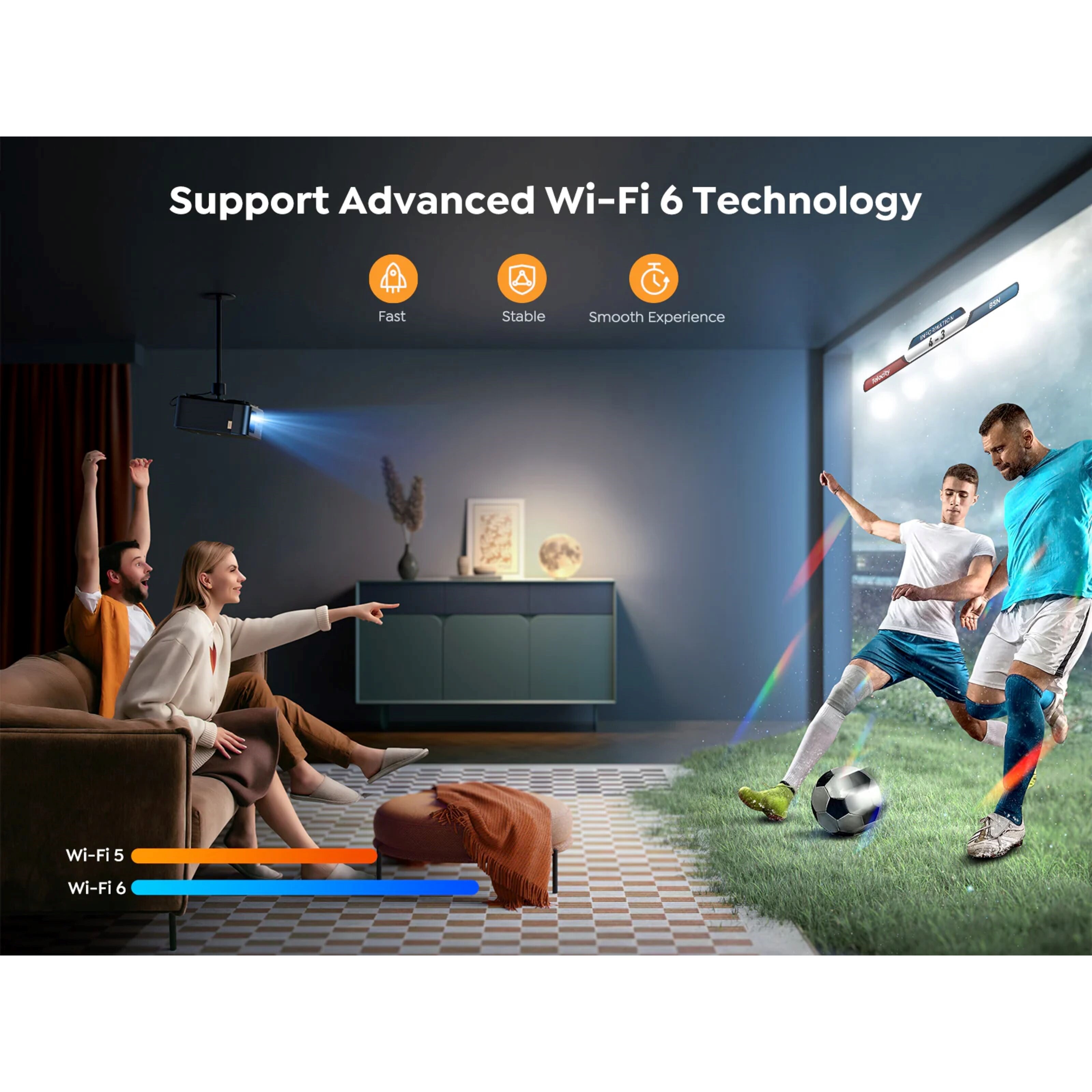 Yaber K2s Premier Theater Full HD-projektor