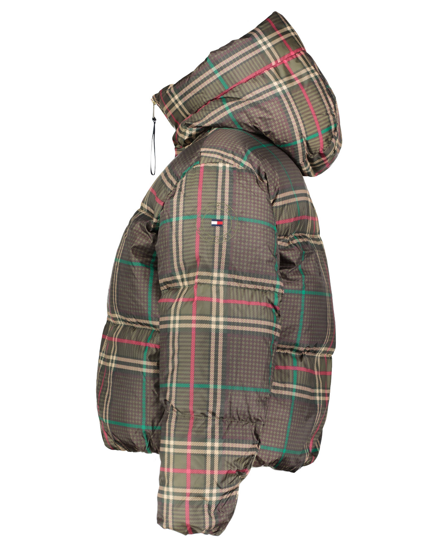 Tommy Hilfiger| Damen Daunenjacke PRINTED CHECK REDOWN PUFFER JKT