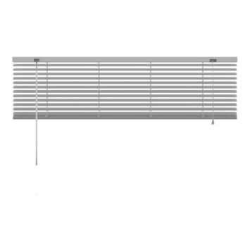 GAMMA aluminum jaloezie 25 mm zilver (kleurnr. 221) 120x250 cm (bxh)