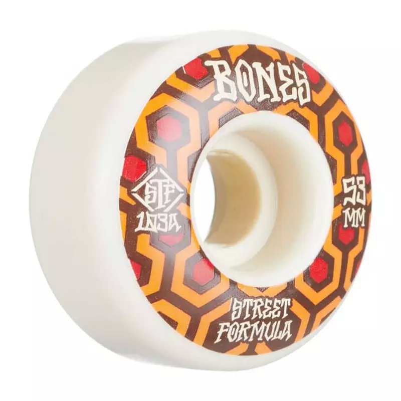 Roues skate BONES (x4) Stf V1 Retros Standard Orange 103A