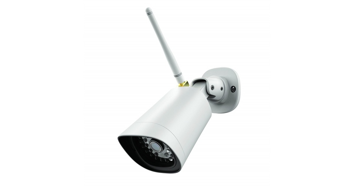 KlikAanKlikUitSlimme Wifi IP Beveiligingscamera voor buiten  (Wit)