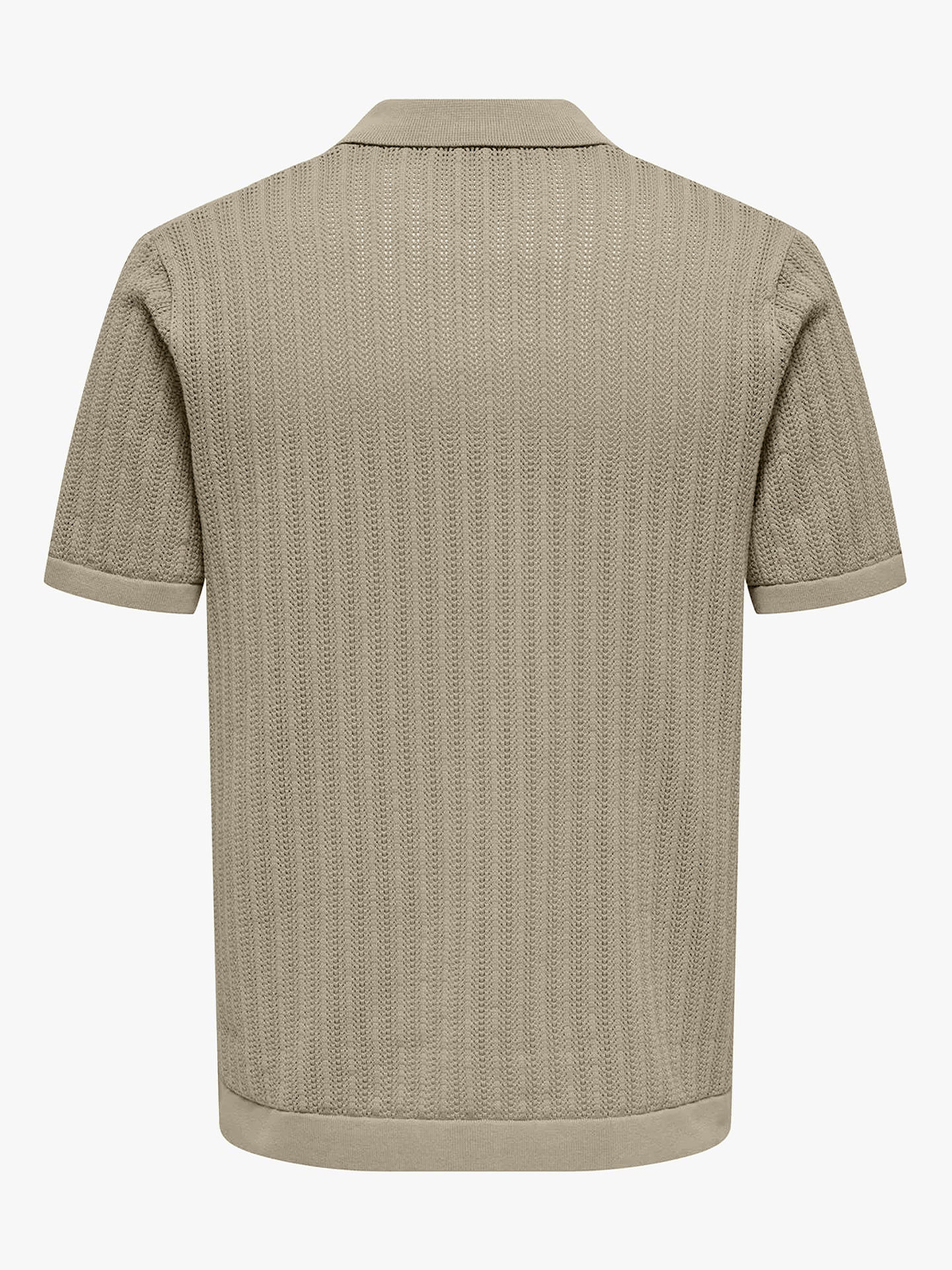 Moon Reg Short Sleeve Polo Knit