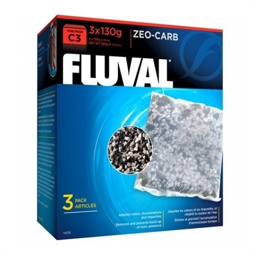Esponja de filtração Fluval C3 Zeo Carb
