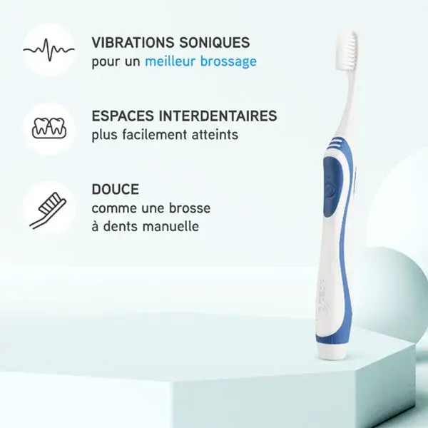 Escova de dentes Inava Power Blue