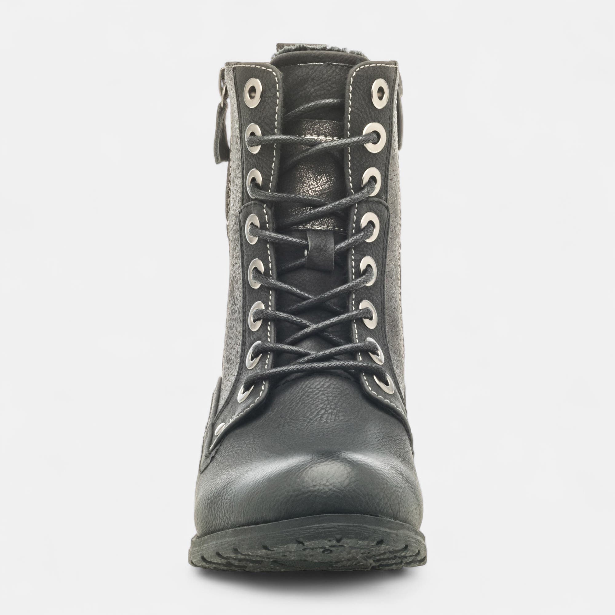 Bottines à lacets Femme noir