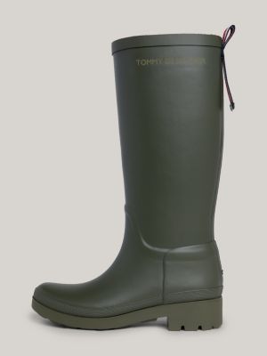 Botas de borracha com fita adesiva exclusiva