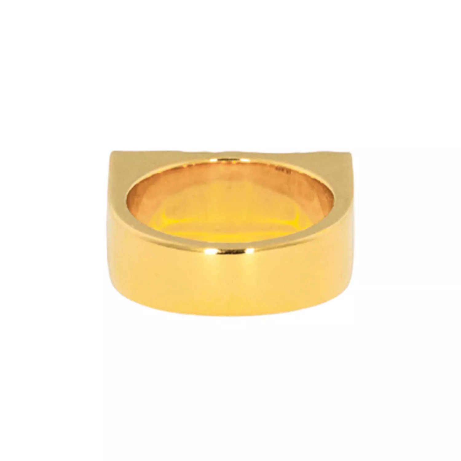 IX Studios Rustic Ring 22 kt. Forgyldt Sølv DMN0321GD