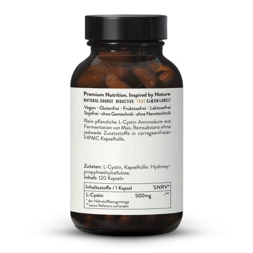 Sunday Natural Products  L-Cystin 500 mgKapseln