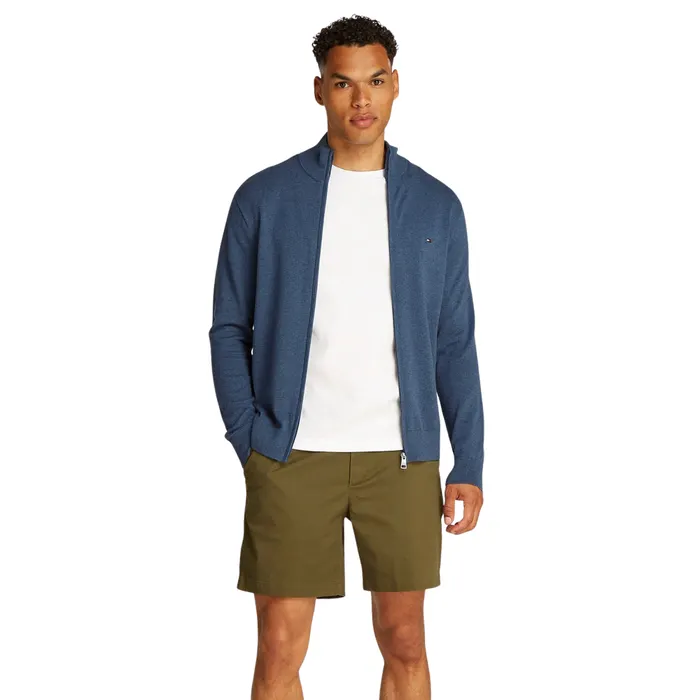 Tommy Hilfiger Essential Mock Neck Zip Vest Heren