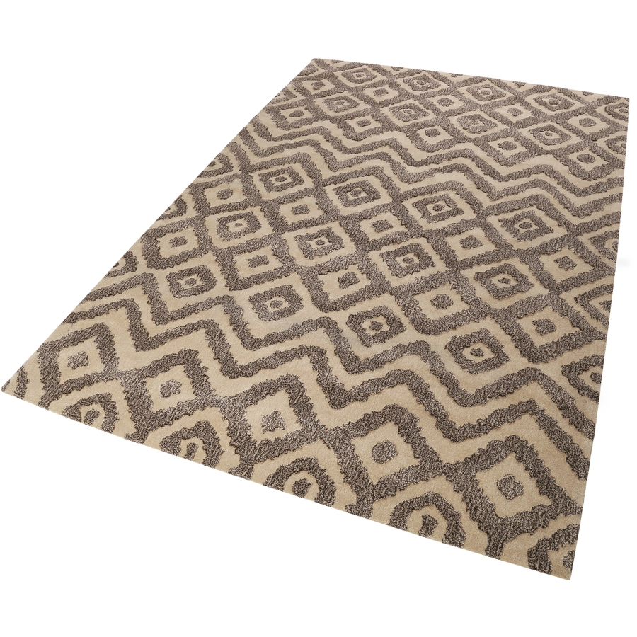 Esprit Kurzflorteppich Africa Ethnic taupe