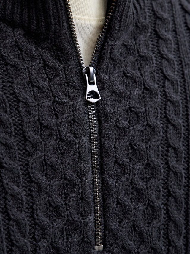 Jack & Jones Troyer »JPRBLUSEAN KNIT CABLE HALF ZIP SN«