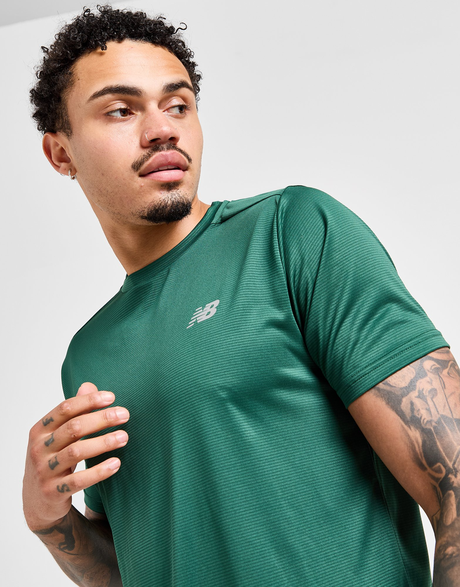 New Balance T-shirt Essential Run Homme