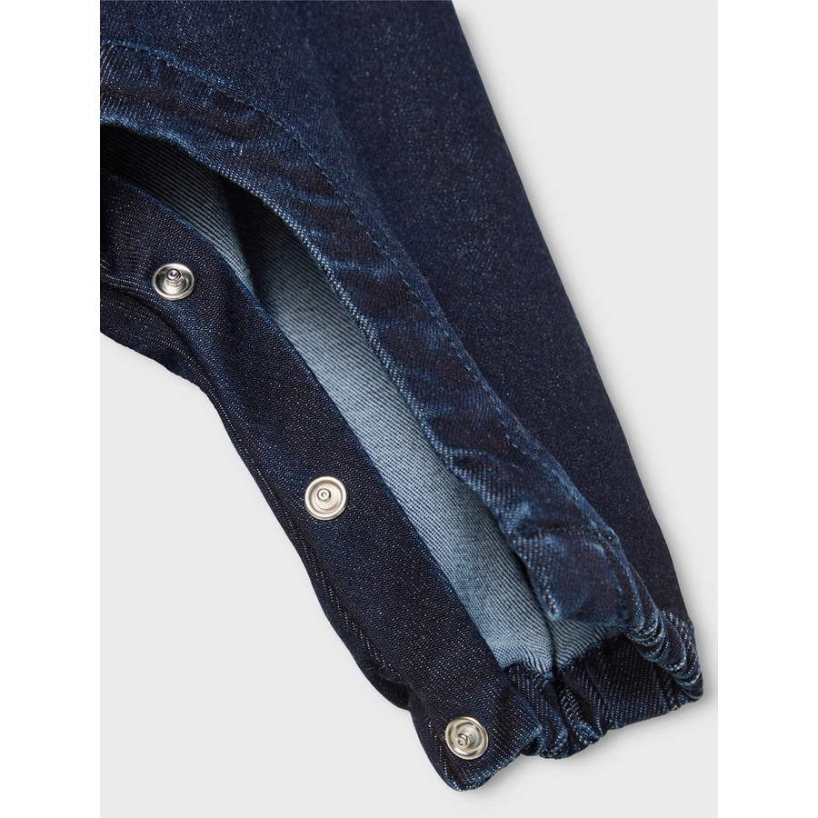 Lil'Atelier Latzhose Nbnlaro Dark Blue Denim