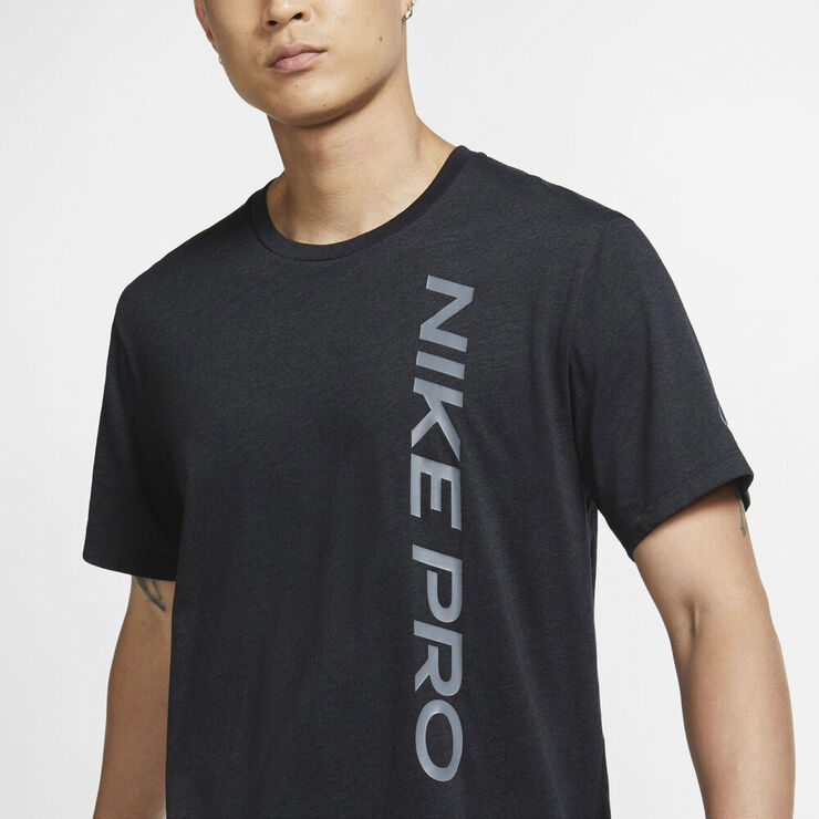 Nike Pro T Shirt Sort