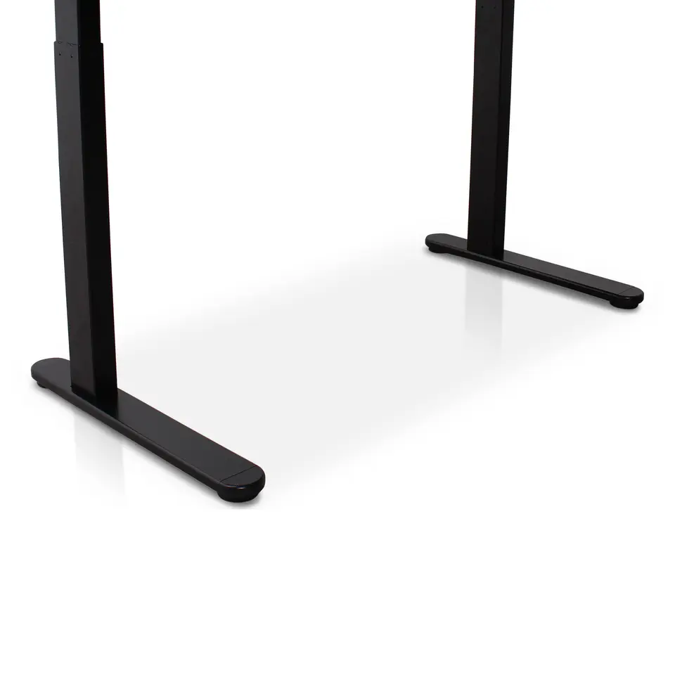 Home Office - Zwart - 120 x 60 - Zit-sta bureau elektrisch verstelbaar